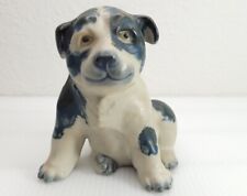 Vintage Kiyomizu Pottery Ceramic Bulldog Puppy Japan 4