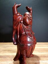 Vitage Chinese Buddha Wood Carving Lord Buddha Peace And Enlightenment Figurine  picture