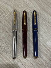 Lots Of 3 Vintage COLUMBUS Fountain Pen Multicolor’s. picture