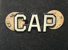Vintage Civil Air Patrol C.A.P. Collar Lapel Pin picture