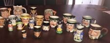26 toby mugs & creamers - A mix of Royal Doulton & made in Japan picture
