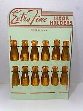 VINTAGE CARDS OF EXTRA FINE CIGAR HOLDERS picture