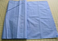 3195 1/2 yd antique 1930's solid light blue cotton fabric picture