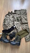 Ukrainian military uniform set UA Army tactical pixel combat pants jacket boots3 picture