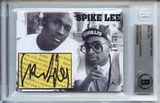 -SPIKE LEE/MICHAEL JORDAN-Beckett BAS Signed/Autograph/Auto NIKE Basketball Card picture