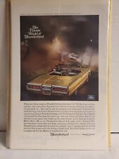 Advertisement 1965 Ford Thunderbird Convertible  picture