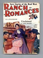 Ranch Romances Pulp Oct 1943 Vol. 115 #4 GD- 1.8 picture