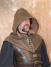 Larp & Cosplay Medieval Leather hood picture