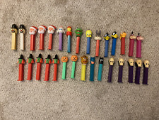 Pez Dispenser lot of 30 classic cartoon characters Looney Tunes, Holidays, etc. picture