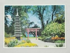 KARLSRUHE i.B. Stadtgarden: Japan-Garten - Unposted Postcard - Made In Germany picture