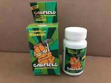 Vintage GARFIELD Chewable Multivitamins w/ Box SEALED Exp 9/98 #22 picture