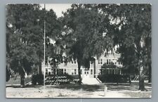 RPPC High School HIGH SPRINGS FL Florida Real Photo Postcard picture