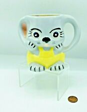 Vintage Antique Children's Mug Mouse Ceramic Porcelain Child  picture