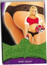 BENCHWARMER SOCCER 2022 - MARY RILEY - KICKIN' BUTTS LIGHT GREEN FOIL CARD #2/3 picture