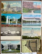 Lot Of 8 Vintage Washington DC Postcards. picture