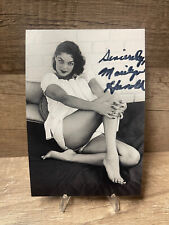 Marilyn Hanold Playboy Playmate Hand Signed 4x6 Photo TC46-2324 picture