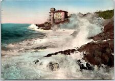 1955 Livorno - Castello Del Boccale Italy Light House Posted Postcard picture