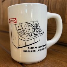 Vintage Raytheon Mug AN/Cup-1 Auxiliary Equip Coffee Serial 101 Waltham USA picture