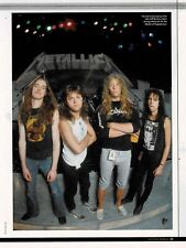 Metallica - James - Kirk - Cliff - Lars - Music Print Ad Photo - 2011 picture