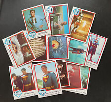 1978 TOPPS SUPERMAN The Movie Trading Card Singles YOU CHOOSE picture
