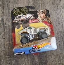 Hot Wheels Star Wars All Terrain Character Vehicle Rey - Character Car. T16 picture