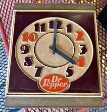 Vintage 1960s Dr Pepper Soda Pop Clock picture