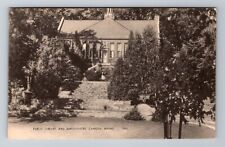 Camden ME-Maine, Public Library And Ampitheatre, Antique, Vintage Postcard picture