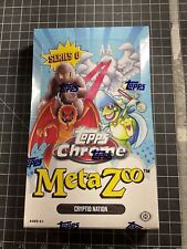 Topps Chrome MetaZoo Hobby Box Series Zero - 20 Packs picture