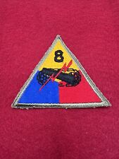 WW2/II US Army 8th Armored Division patch NOS. picture