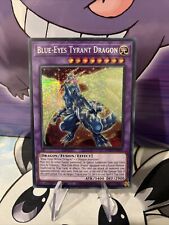 Blue-Eyes Tyrant Dragon MP23-EN019 Quarter Century Secret Rare YuGiOh 25th (H) picture