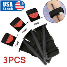 3 pcs Tourniquet Rapid One Hand Application Emergency Outdoor First Aid Kit USA picture