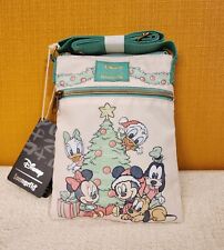 Loungefly Disney Baby Mickey The Sensational Six Holiday Passport Crossbody Bag picture