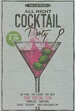 All Night Cocktail Party Glass ~ New 2024 Image Card 4