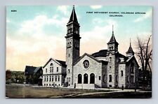 First Methodist Church Colorado Springs Colorado Postcard picture