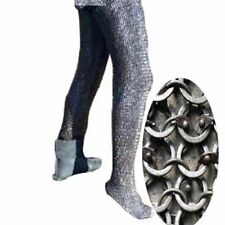 Armor Chain mail 9 mm Medieval leggings Round Riveted With Flat Washers Oiled picture