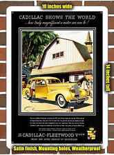 Metal Sign - 1937 Cadillac Fleetwood Five-Passenger Touring Sedan picture
