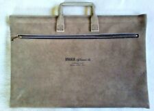 DEKALB CORN Leather Suede Official Employee BRIEFCASE 1980's RARE FIND picture