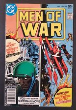 MEN OF WAR #2 DC COMICS 1977 BRONZE AGE MILITARY - GRAVEDIGGER VF picture
