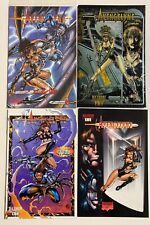 AVENGELYNE  #1  Chromium Cover,  #2 Sealed w/Card,  #3,   #4   (Lot of 4 Comics) picture