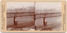 MINNESOTA SV - Minneapolis - Bridge over Mississippi - EL Clement 1890s picture