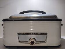 Vintage 1950s Westinghouse Roaster Oven R0-5411-1 Working Retro White Powercord  picture
