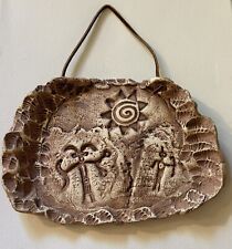 Tom Schoolcraft Handcrafted Native American Pottery Wall Hanging picture