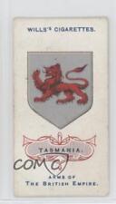 1912 Wills Arms of the British Empire Tobacco Tasmania #39 a8x picture