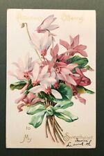 Circa 1901-07 Affection's Offering Floral Embossed Raphael Tuck Postcard picture