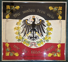 Pre World War 1 WW1 WWI Imperial Prussian German Veterans Banner Flag Regimental picture