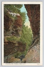 Postcard Frowning Cliff Watkins Glen New York 1938 picture