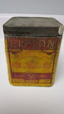 Vintage Lipton Tea Tin, Planter Ceylon, Empty picture