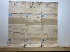 1961 Neptune Laundry Company Asbury Park New Jersey Dry Cleaning Tags  Vtg picture