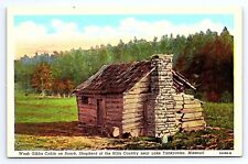 Postcard Wash Gibbs Cabin Roark Shepherd Hills Country Lake Taneycomo Missouri picture