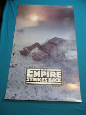 STAR WARS Empire Strikes Back NES 1992 24x37 Promotional Poster AT-AT Hoth picture